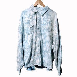 In The Attic Oversized Floral Button up